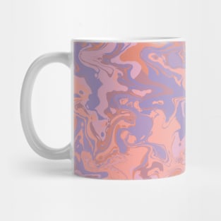 Material Girl Marble - Digital Paint Spill Mug